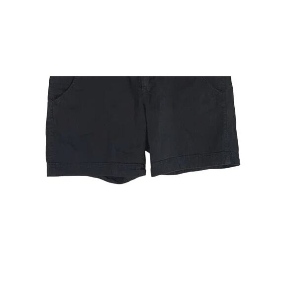 Athleta Relaxed Fit Cotton Cargo Bermuda Shorts Zip Clasp 5-Pockets 6 Grey #2808 - Picture 3 of 12